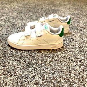 White Adidas sneakers